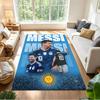 Football Messi Carpet Design for Decorate room Balcony Game Room Dormitory Anti-slip Rug Office home decor Perfect Gift for Friends & Family