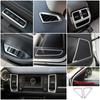 For Skoda Kodiaq 2016- Car Interior Moulding Part Refit Frame Cover Trim Accessories Decoration Modify Matte Silver