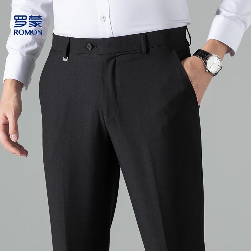 Мужские брюки Luomeng в стиле business casual, прямые