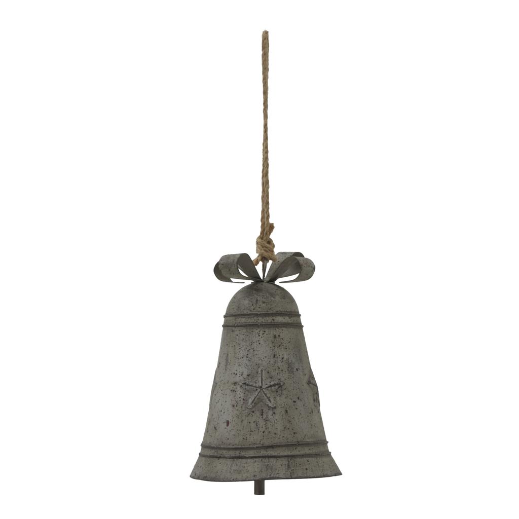 Hill Interiors Rustic Bell Christmas Hanging Decoration