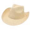 Beach Hat Knight Western Cowboy Straw Hat Sun Protection Sun Hat Mesh Jazz Hat Men and Women