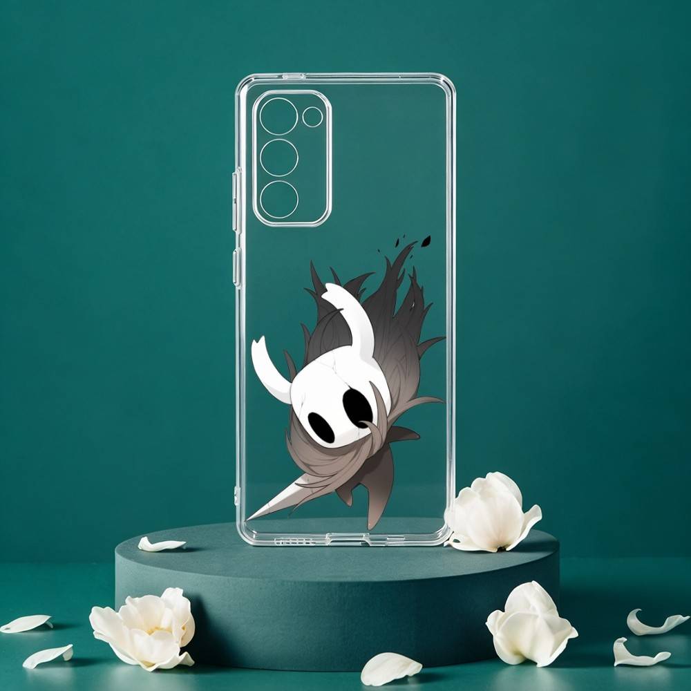 H-Hollow K-Knight Чехол для телефона Samsung Galaxy S24 S25 S23 S22 S21 Plus S24 S25 Прозрачный чехол-обложка