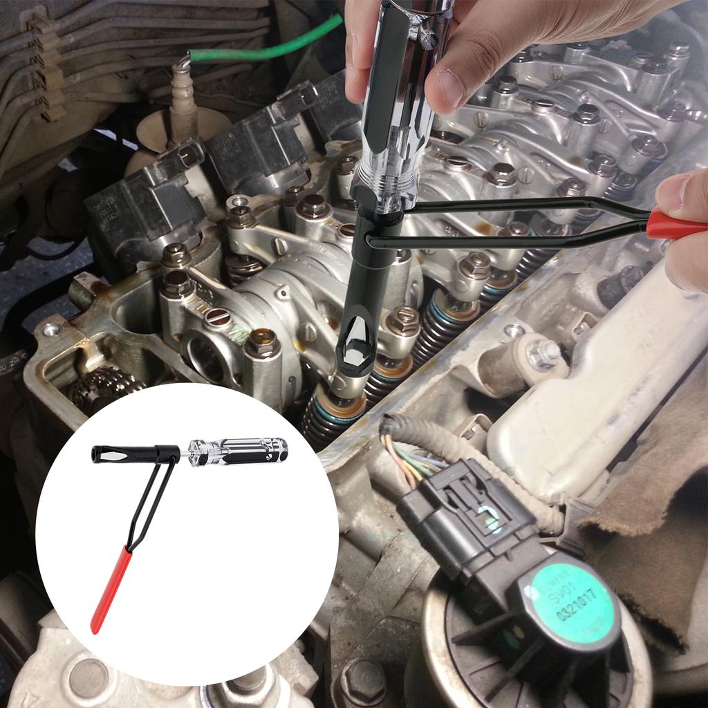 10 мм Контргайка Инструмент для регулировки клапанов Сверхпрочный Позиционирующее окно Зазор Притирка