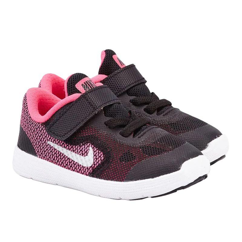 Nike Кроссовки для малышей Nike Revolution 3 TD Black Metallic Silver 819418-001