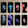 Медуза Океаническая Чехол для телефона Силиконовый Мягкий Для IPhone 17 16 15 14 13 12 11 X XR Plus Pro Max Plus
