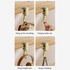 Desk Hook Adjustable Tightness Versatile Plastic Wall Hook Punching Free Traceless Foldable Portable