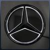 Front Grille LED Star Emblem Light Badge For Mercedes Benz GLC GLE GLS-Class 2016-2019 QQ74