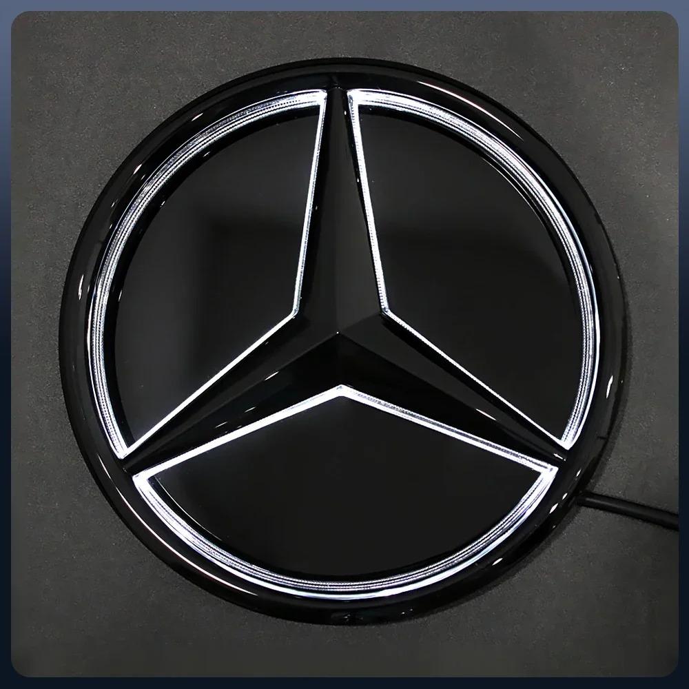 Front Grille LED Star Emblem Light Badge For Mercedes Benz GLC GLE GLS-Class 2016-2019 QQ74