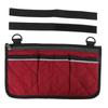 Wheelchair Pouch Bag Waterproof Polyester Multi Pocket Design Wheelchair Side Pocket for Outdoor