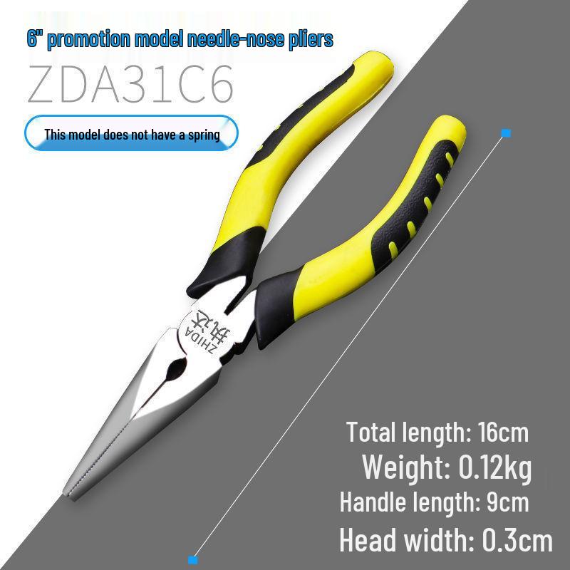 Многофункциональные плоскогубцы Knipex для электромонтажных работ, с тонкими губками и для диагональной резки проводов.