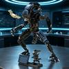 Новый MOC Чудовище из «Чужих» Слюнявое Монстр Строительные Блоки Ксеноморф Фигурка Игрушки Паразитоид DIY Кирпичики Подарки Для для Взрослых