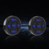 Wireless Bluetooth-compatible Media Button Remote Selfie Control Car Motorcycle Steering Wheel Music Player with Stand