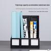 Deli 78997 3-Tier Metal Desk File Organizer