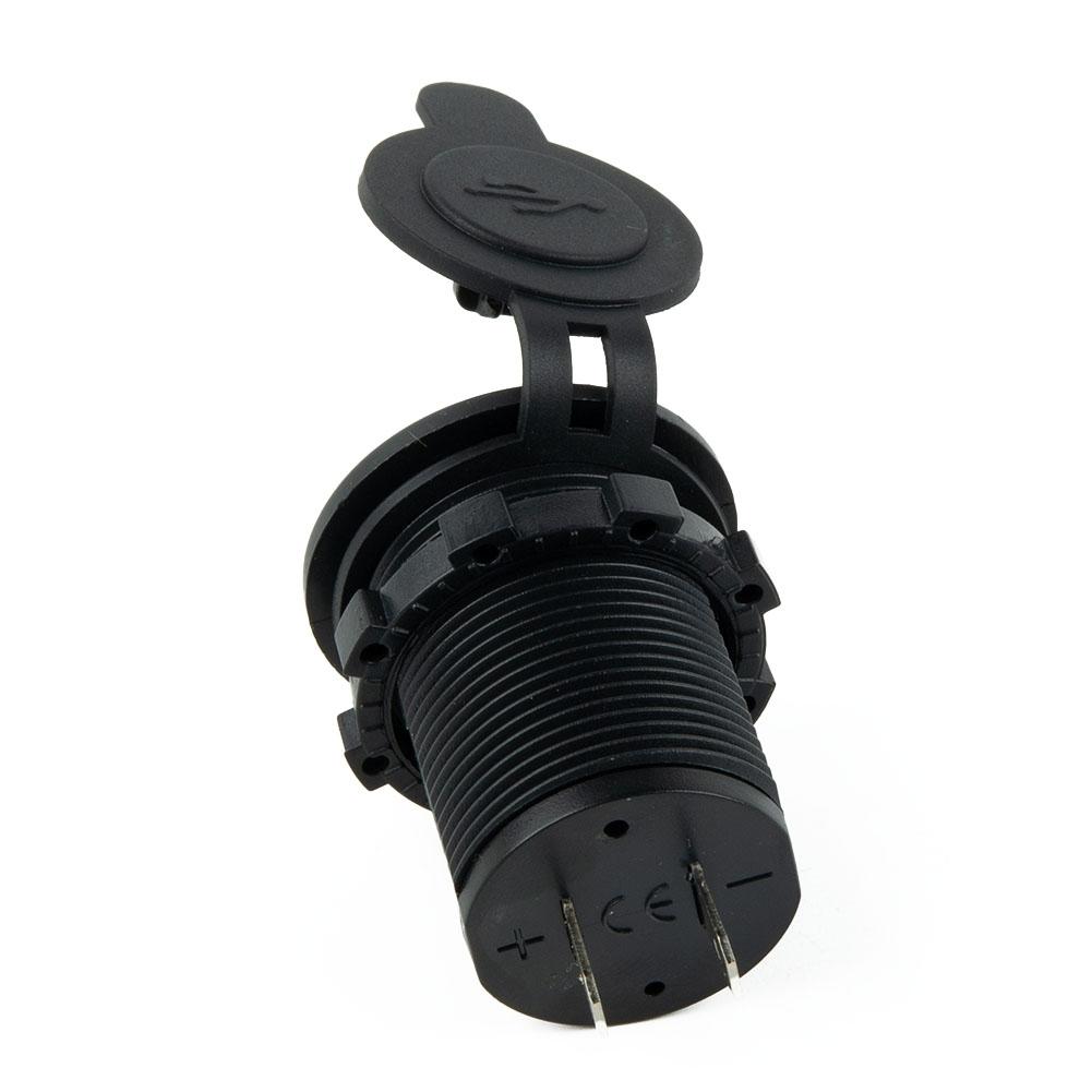 USB-розетка для транспортных средств с напряжением 12-24 В, модуль зарядного устройства, USB-кабель для передачи данных