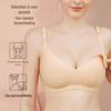 Seamless Push-Up Nursing Tank Maternity Bra - Wirefree, Front Closure, Plus Size, Postpartum