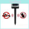 Powered Square Solar Ultrasonic Snake Rodent Repellent Electronic Tool Pest