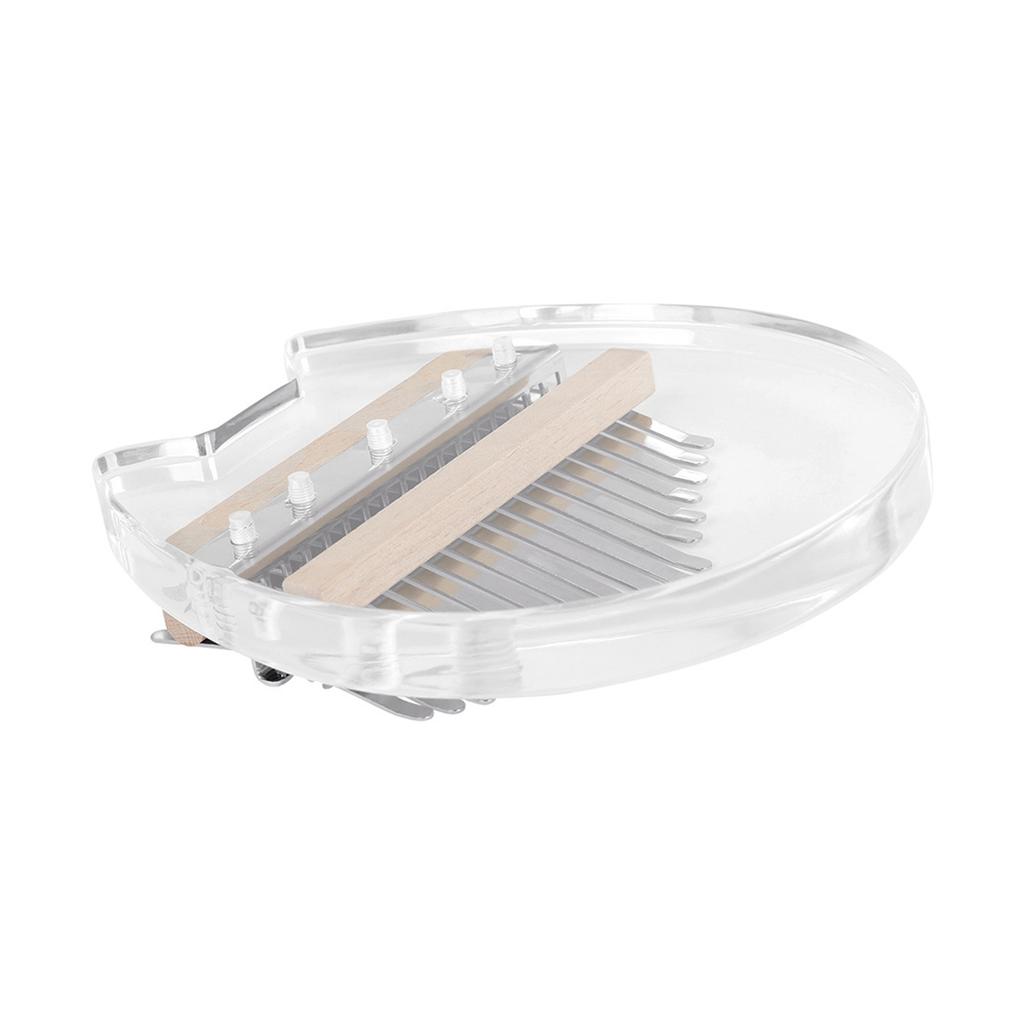 17-key Acrylic Kalimba Finger Piano Kalimba 17-key Professional Thumb Piano Portable Musical Instrument with Bag