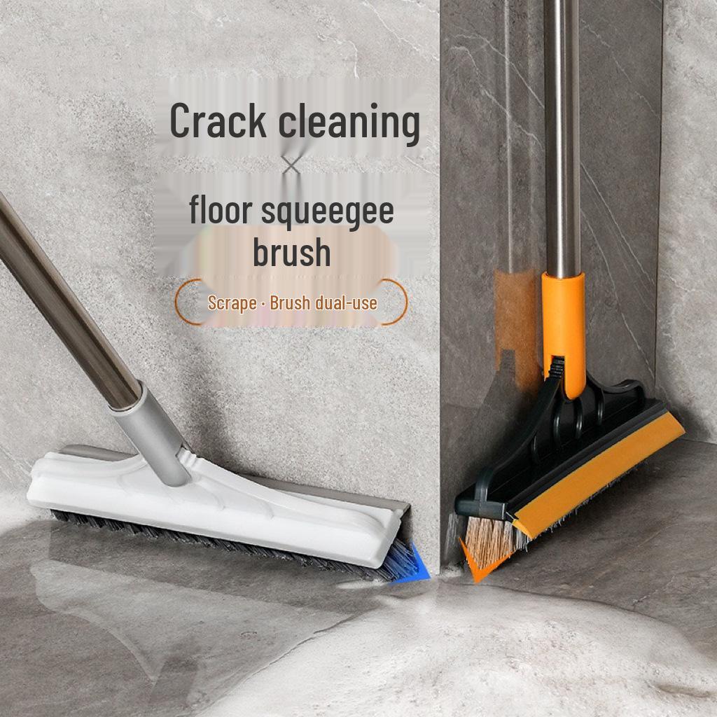 Long Handle Bathroom Floor and Crevice Scrub Brush