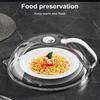 Microwave Splash Cover Heat-Resistant Splatter Cover BPA-Free Transparent Lid with Adjustable Vent & Cool-Touch Handles Anti-Splash Food Protector for