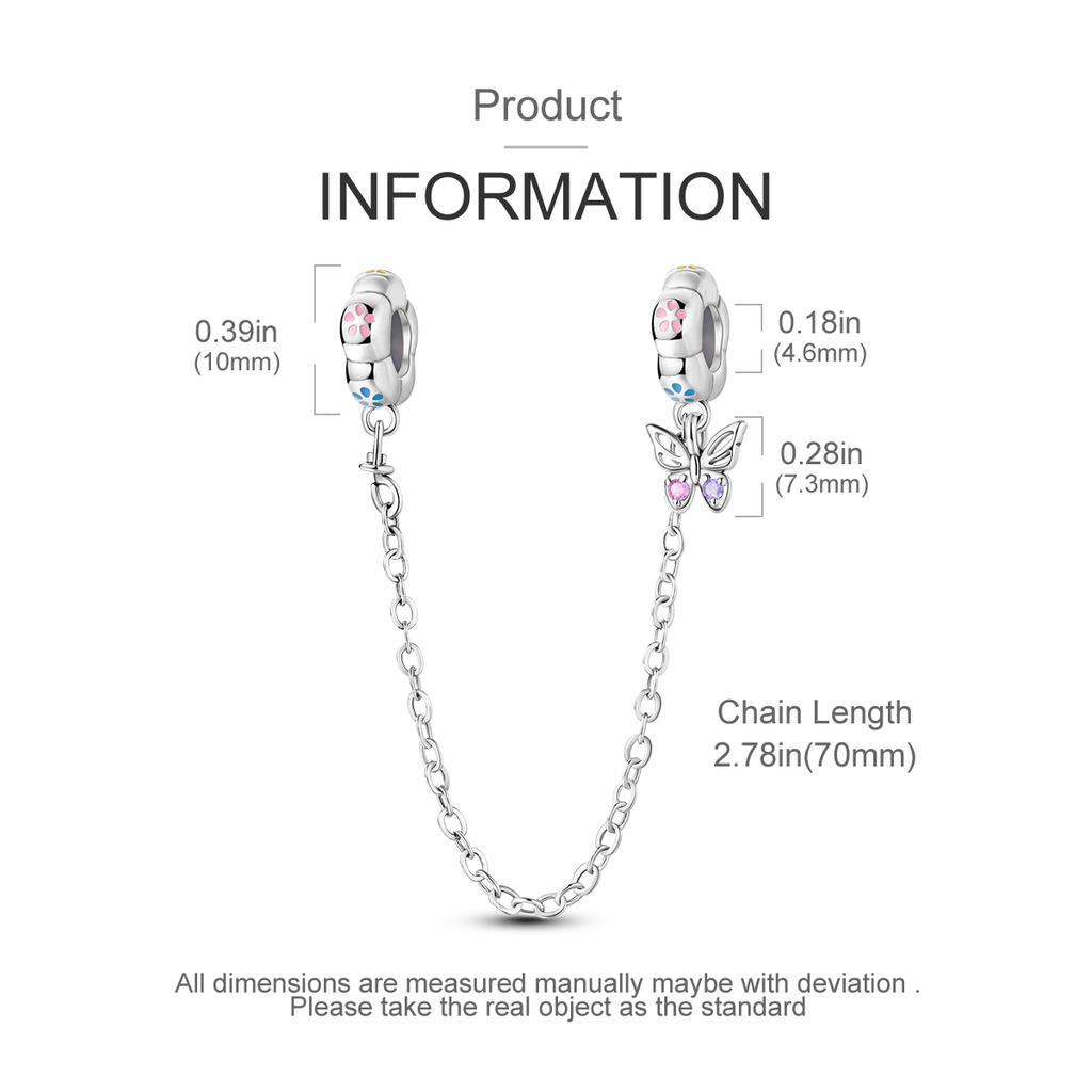 Новая медная цепочка безопасности Шарм-подвеска в виде лунного цветка и звезды Подходит для оригинального браслета DIY для женщин и девушек