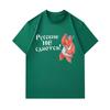 Men's 100% Cotton Crew Neck Short Sleeve T-Shirt, Funny Russian Bear Print Casual Graphic Tee, Comfortable Breathable Daily Summer Tops for Men, Styli