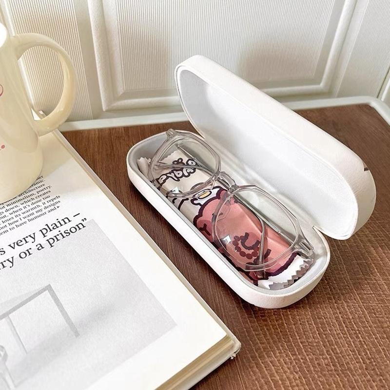 Cute Capybara Glasses Box Pressure-Proof Eyeglasses Case Cartoon Women Myopia Glasses Sunglasses Eyewear Storage Box Gift