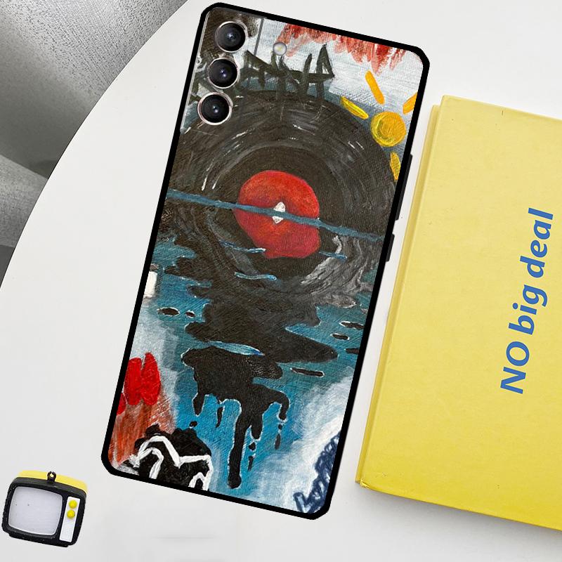Чехол для телефона с граффити для Samsung Galaxy S24 Ultra S20 S21 S22 S23 Plus S9 S10 S24 FE S25 Ultra