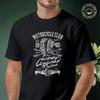Vintage Motor Club Men's Moto T Shirt Casual Dress High Quality Mens Cotton Round Neck Short Sl