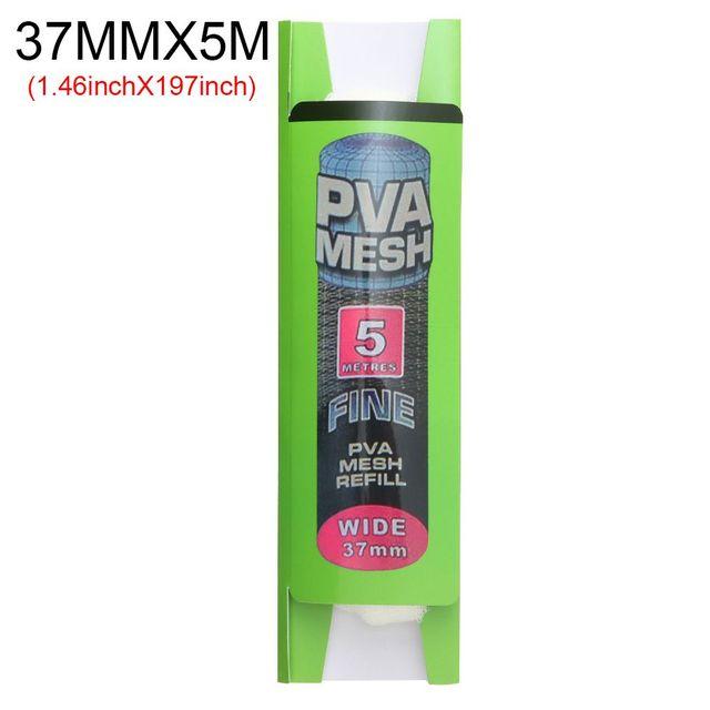 Рыболовные аксессуары, растворимая сетка из ПВА, сменный блок, кормушка для ловли карпа, рыболовные приманки, сменный крючок, пакеты для наживки, 25 мм, 37 мм, 44 мм, мешок из ПВА