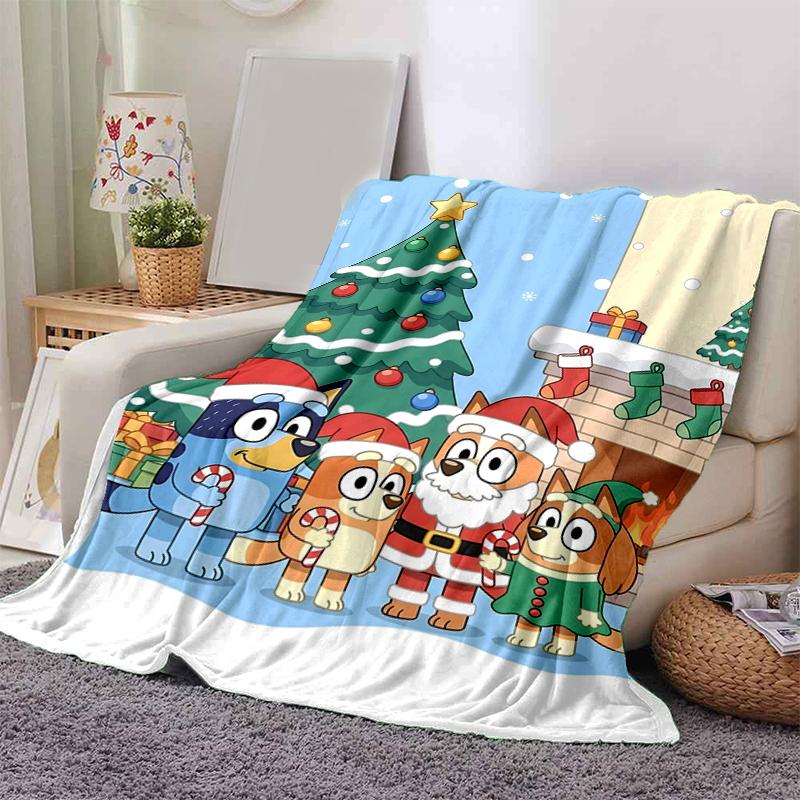 1Pc Christmas Friends Blanket Soft And Comfortable Casual Warm Camping Travel Christmas Halloween Gift M9216