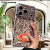 Phone case: 2D flat, suitable for iPhone 18 17 16 15 14 13 Pro, transparent corner protection case, fresh summer style, Christmas and Halloween gift