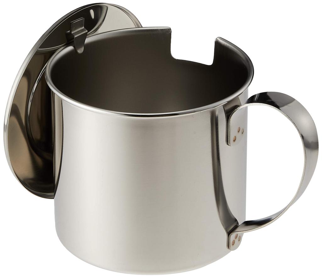 Inokuma Seisakusho Okonomiyaki Sauce Pot GSC01008 (Molybdenum Steel), Large,