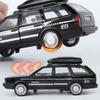 1/32 VolksWagenwerk Santana Wagon Литой металлический модельный автомобиль Миниатюрная модель автомобиля Украшения Коллекция для мальчиков Дисплей Подарок для друзей