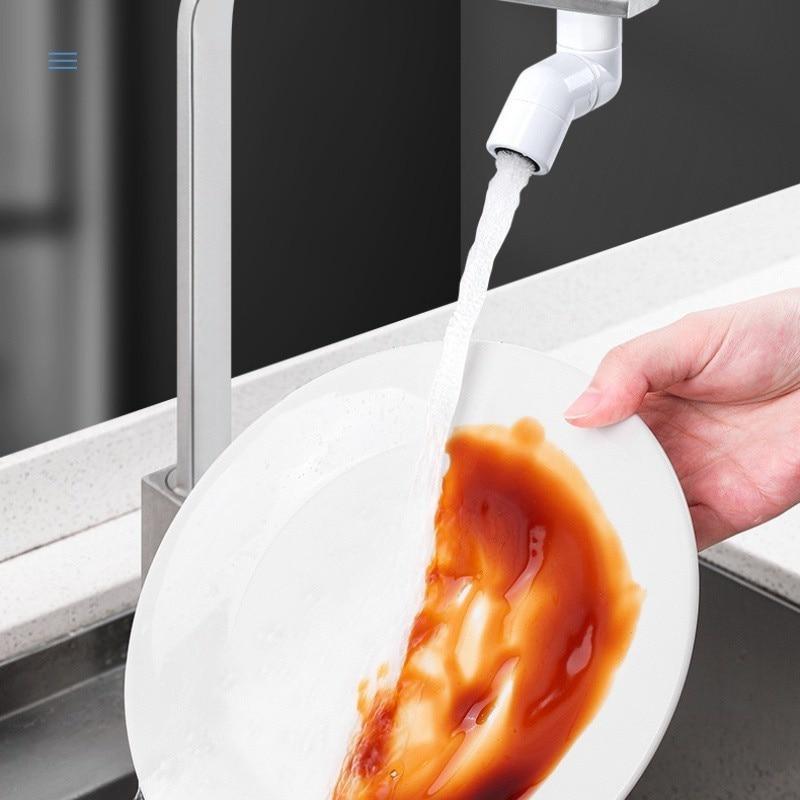 Creative Faucet Extender Kitchen Faucet Rotatable Extender Sprayer Universal Connector Adapter Kitchen Tap Bathroom Faucet