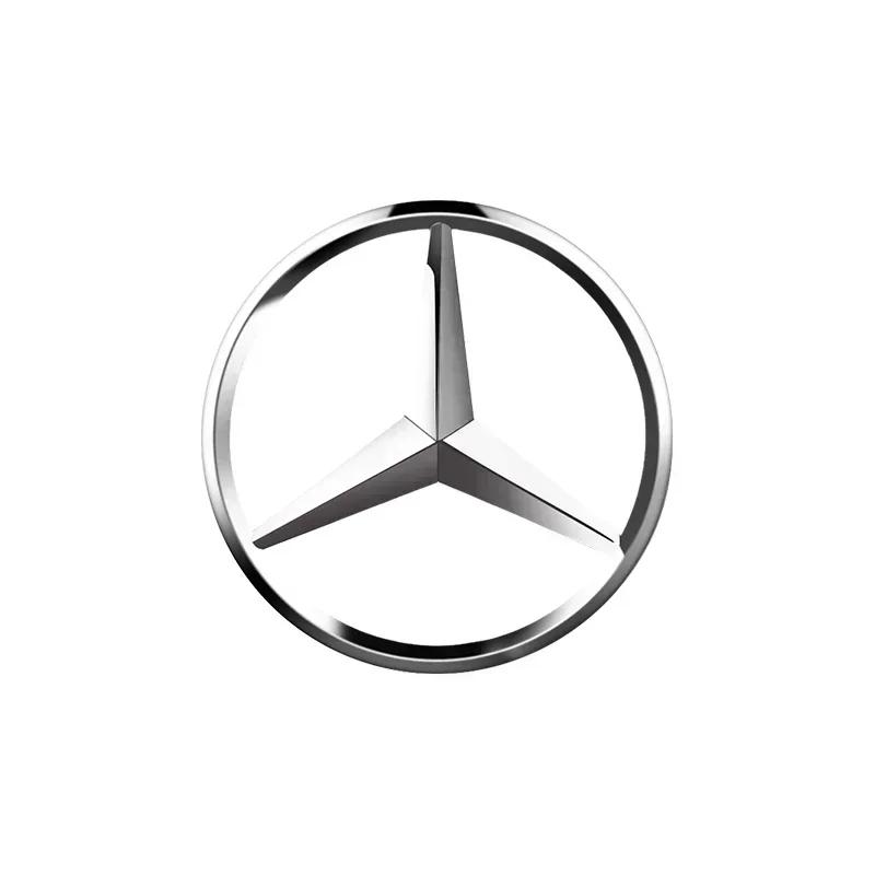 GLB W201 W220 Car For Mercedes Benz AMG 3D ABS silver/Black 9cm 90mm car rear Tail Trunk emblem badge sticker Decals For Mercede LG0