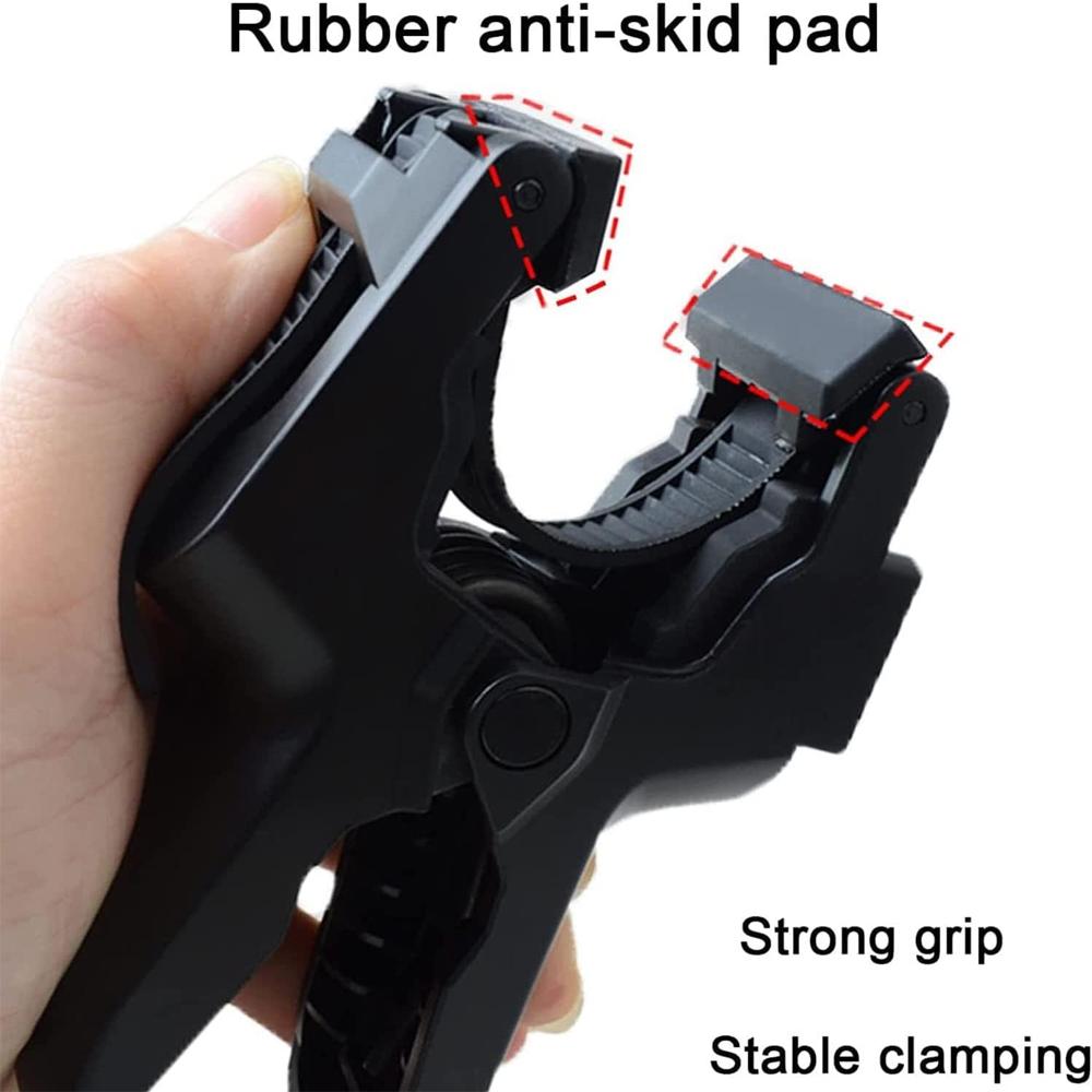 Крепление-прищепка Jaws с регулируемой 8-секционной гибкой ножкой для камер GoPro Hero 12 11 10 9 8 Insta360 X3 DJI Osmo Action