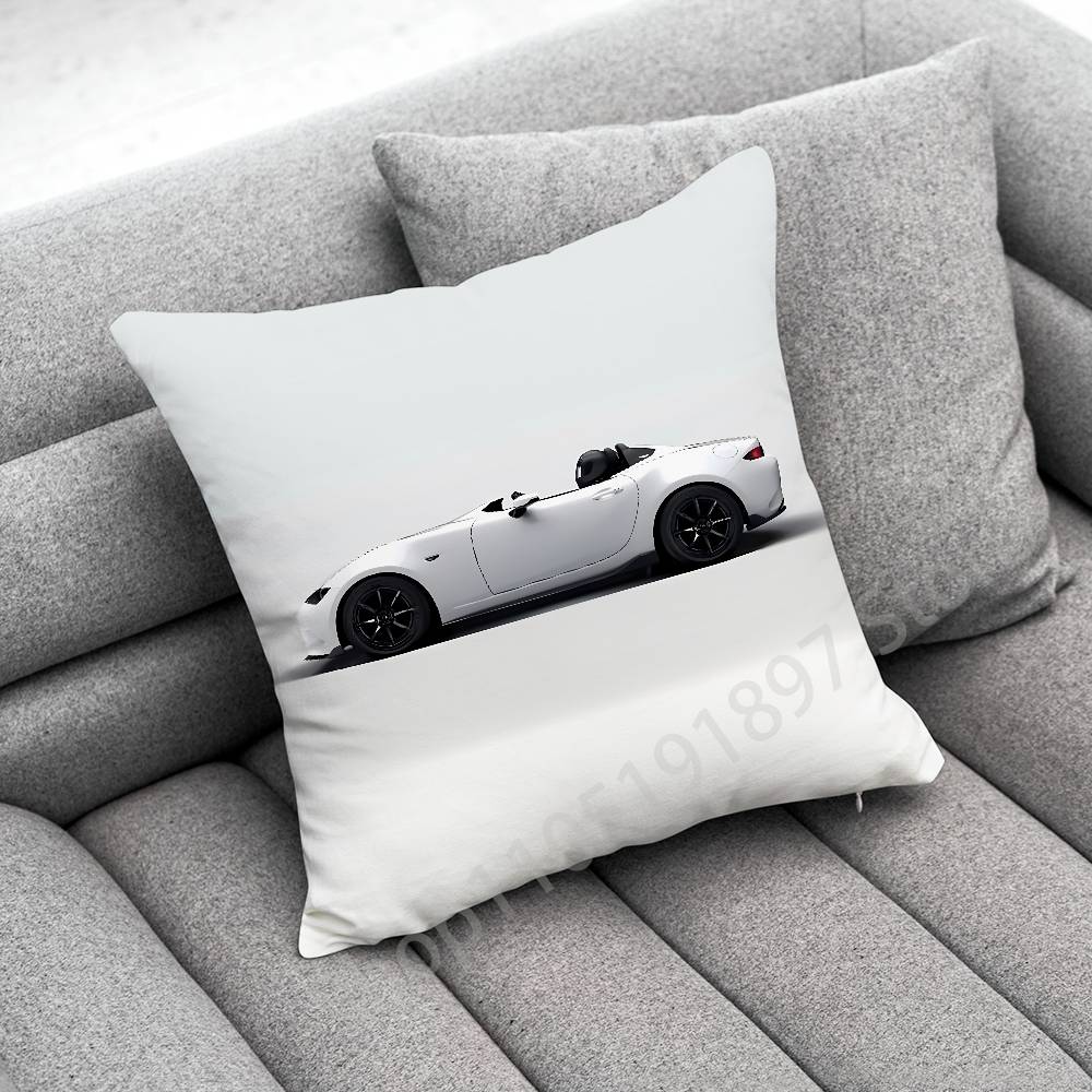 M-Mazda M-MX5 Автомобильная наволочка для подушки-броска 45x45см 40x40см 55x55см 50x50см 30x30см Квадратная наволочка для автомобильной подушки