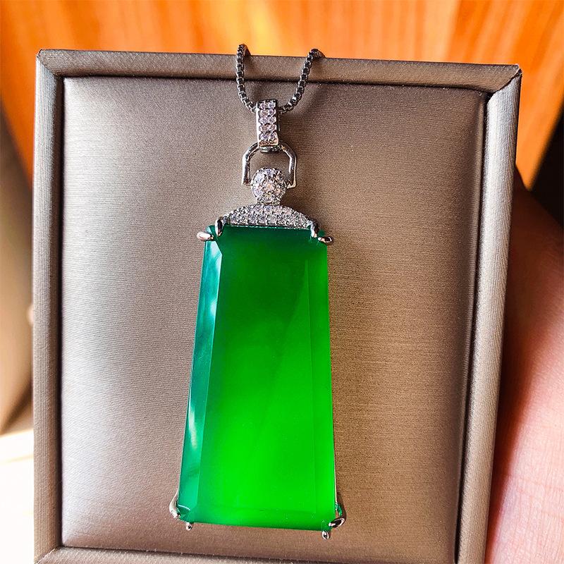 Sace Gems Классический медный сплав Циркон женский кулон ожерелье модный подарок