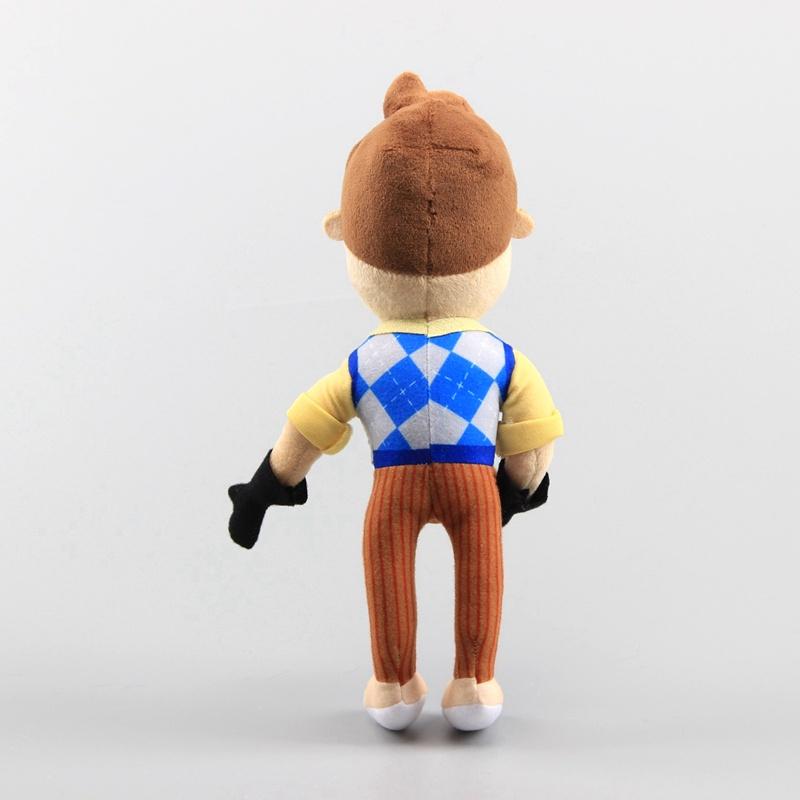 Neighbor Hello 5 Flashlight Butcher Neighbor Plush Figure Toy Doll Stuffed