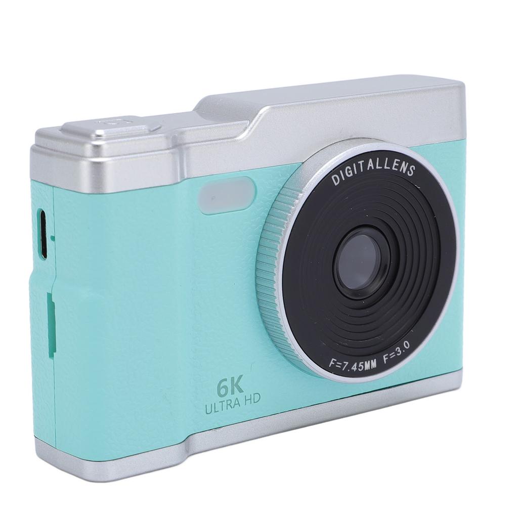 Digital Camera 48MP 8x Zoom Front Rear Lens Multiple Filters 2.4 Inch Screen Anti Shake Portable Compact Students
