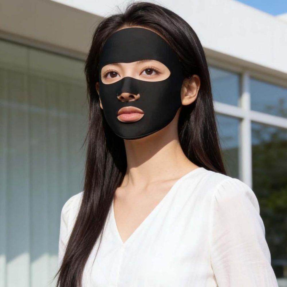 Breathable Sun Protection Mask Ice Silk Sunshade Face Mask Fashion Anti-UV Neck Scarf Outdoor