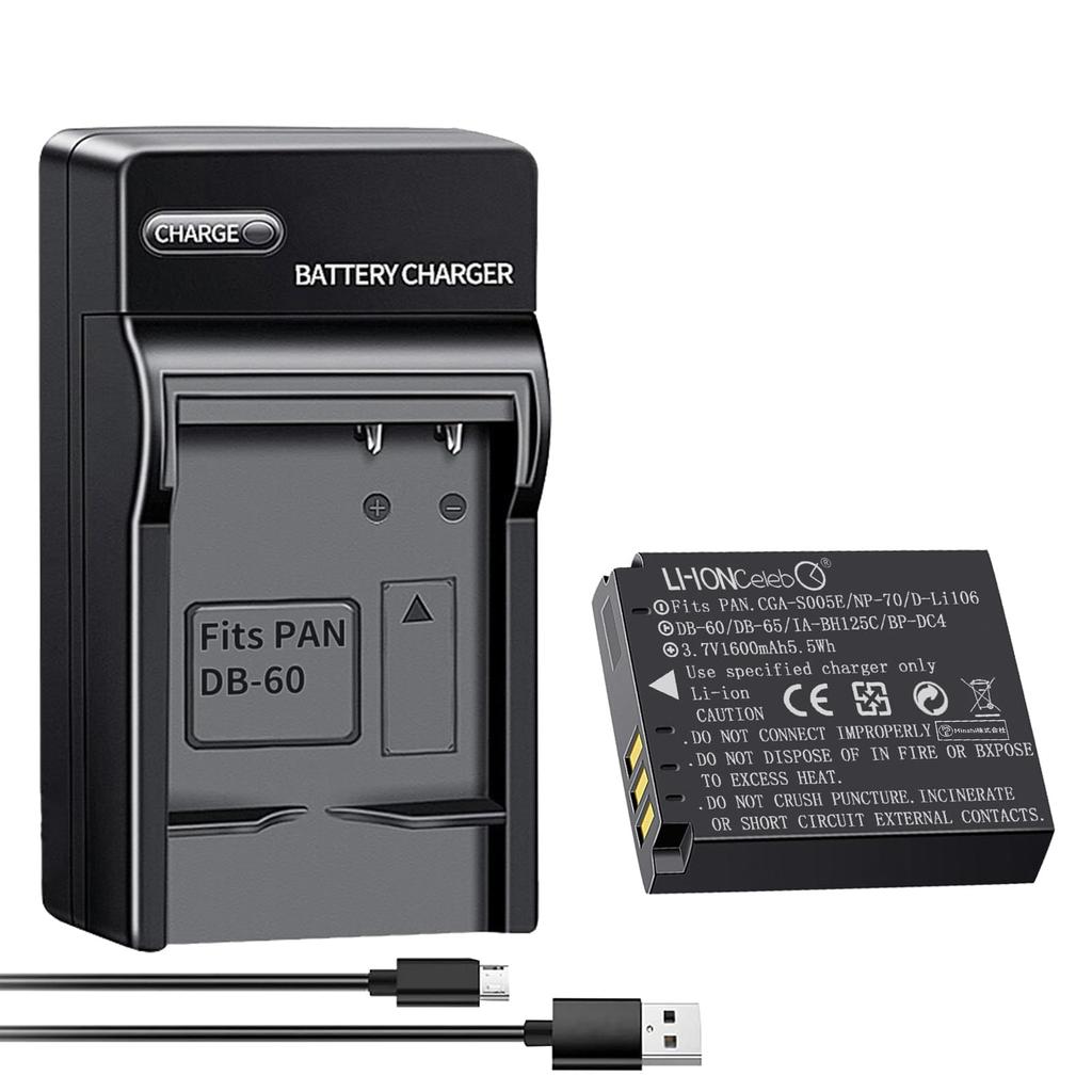 Celeb Panasonic Panasonic LUMIX FS1 Compatible Model Camera Lens Cleaning Cloth Replacement Camera Compatible Li-ion DMC- [3.7V 1600mAh] "camera