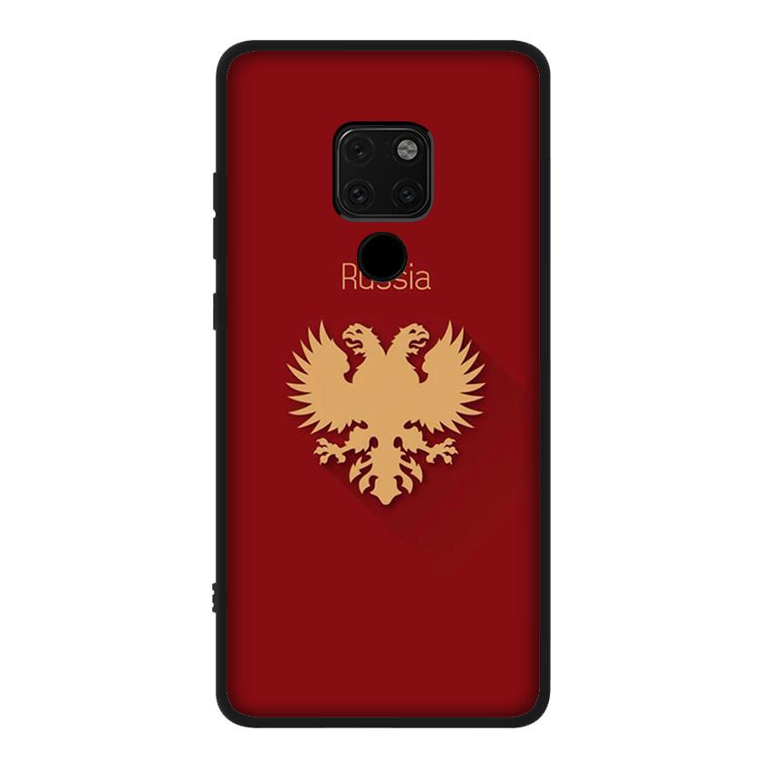 T161 Russia Flag Emblem Case for Honor Note 6A 7A 7C 7X 8 8A 8C 8X 9 9A 9X 10X 20 20S 30 Y6P Lite Pro