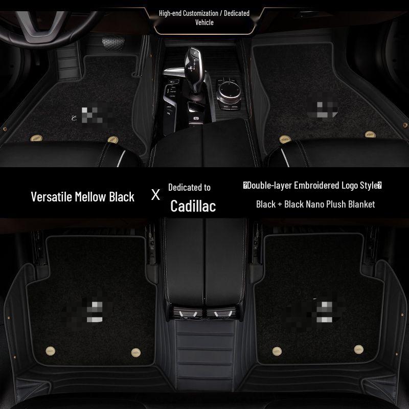 Коврики на весь пол для моделей Cadillac: ATSL, CT4, CT5, CT6, Lyriq, XT4, XT5, XT6, XTS, SRX