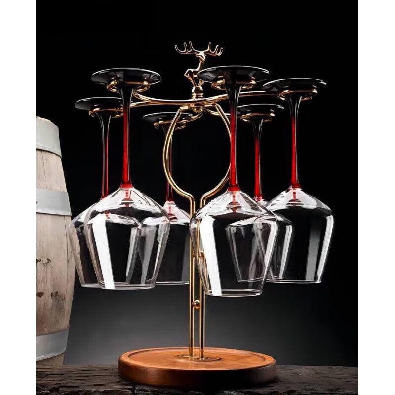 Роскошный набор хрустальных бокалов для бордового вина