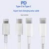 Сертифицированный Apple MIF Type-C кабель для быстрой зарядки PD20W для мобильных телефонов