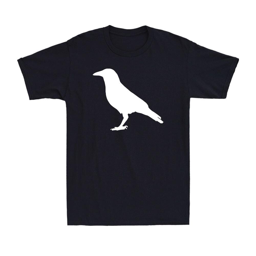 Crow Blackbird Animals Lovers Bird Raven Funny Gift Men's Cotton T-Shirt T-shirt