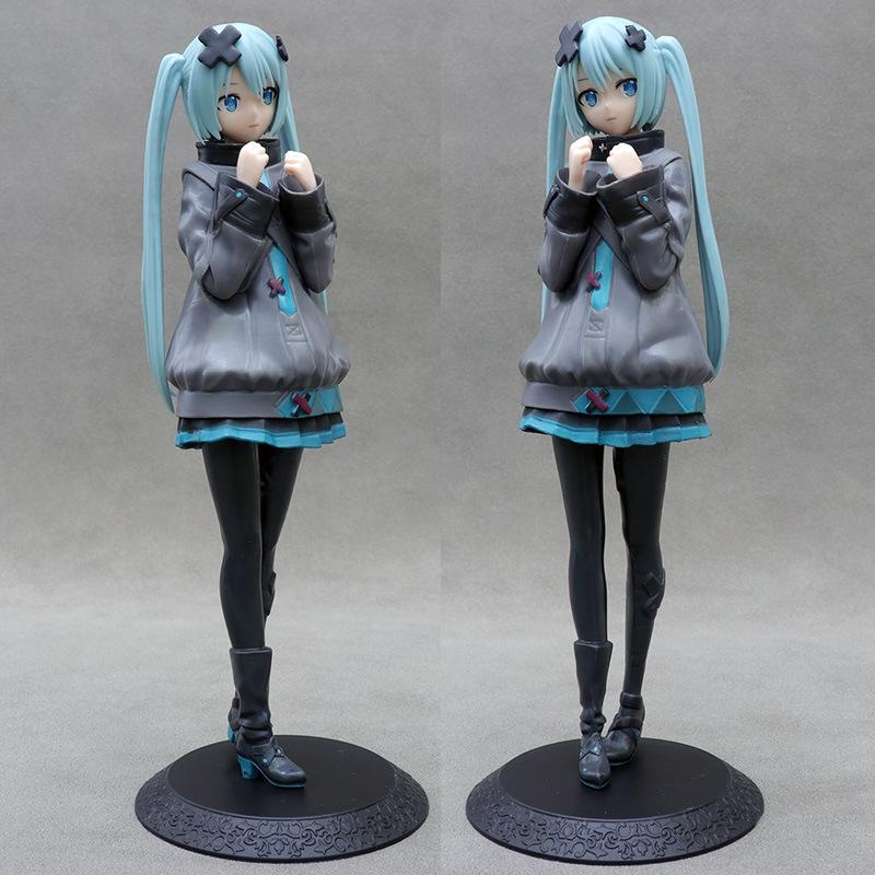 Hatsune Miku New In Stock In A World With Closed Windows Collectible Anime Action Kwaii Miku Figures Model Toys Christmas Gifts