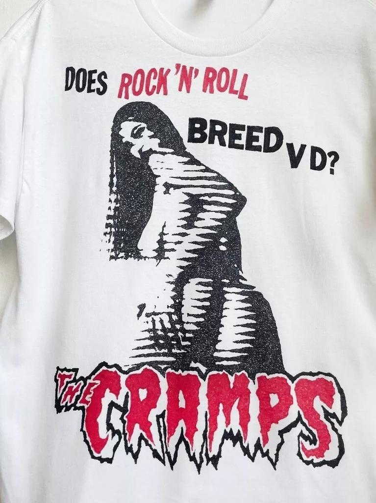 The Cramps White T-Shirt for Fan S to 5XL NI466