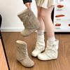 Небольшое увеличение внутренней высоты женские короткие ботинки Birkenstock 0000 новые осенние ботинки на меху ботинки-брюки пряжка модные ботинки